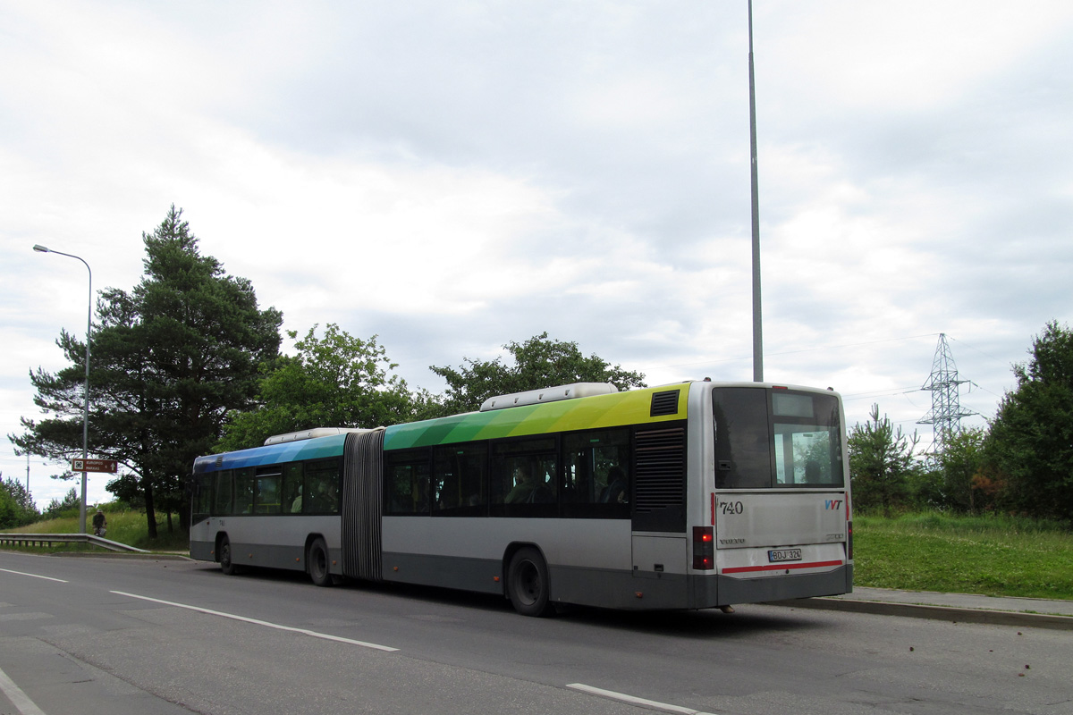 Литва, Volvo 7700A № 740