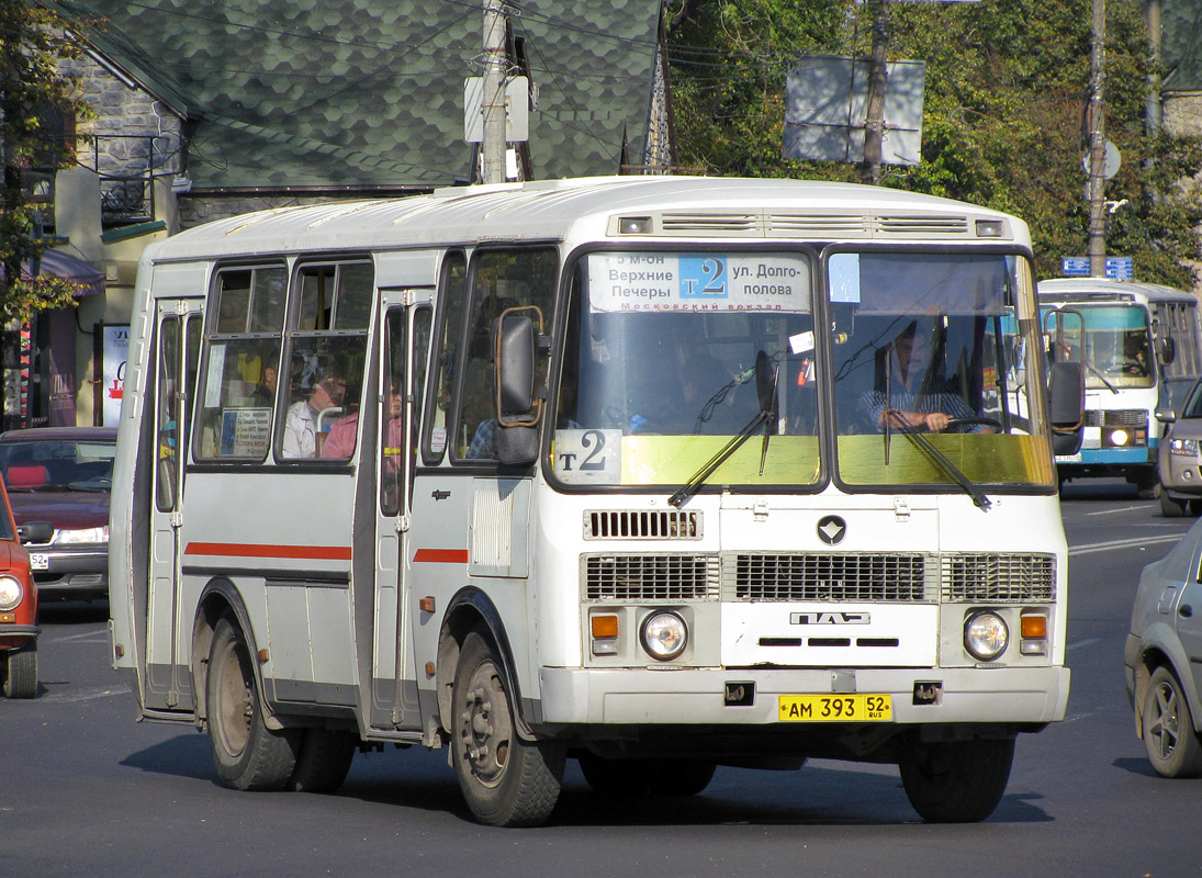 Нижегородская область, ПАЗ-32054 № АМ 393 52