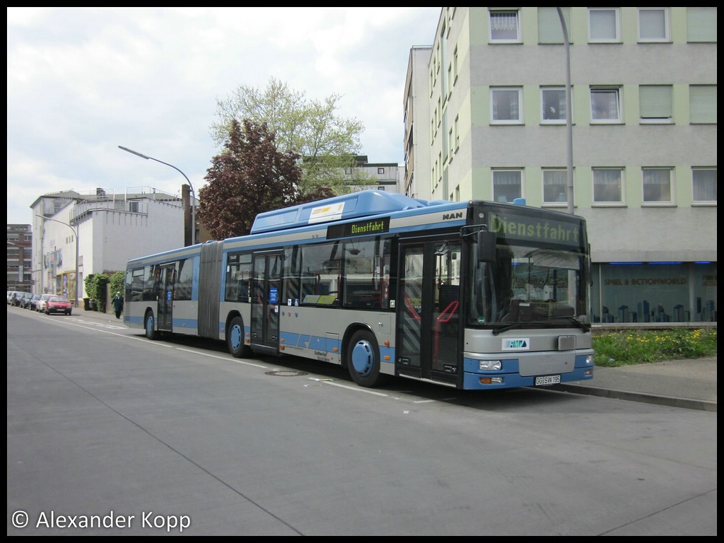 Гессен, MAN A23 NG313 CNG № 195