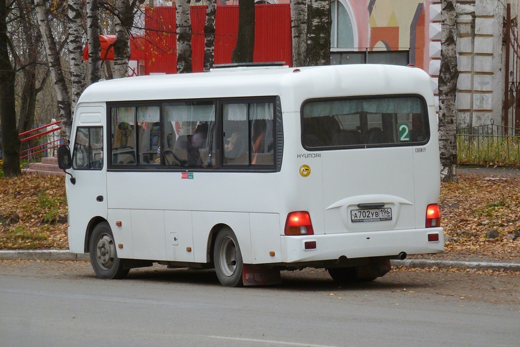 Свердловская область, Hyundai County SWB C08 (ТагАЗ) № А 702 УВ 196