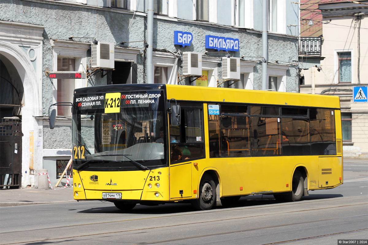 Санкт-Петербург, МАЗ-206.068 № 213