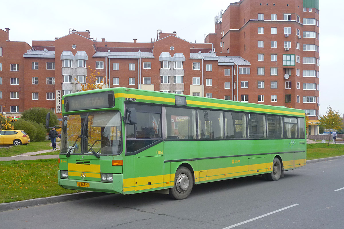 Ленінградська область, Mercedes-Benz O405 № АЕ 967 47