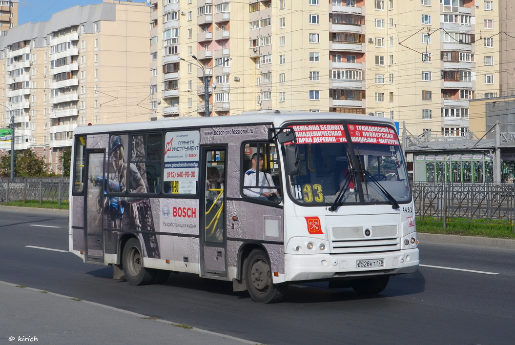 Санкт-Петербург, ПАЗ-320402-05 № n492