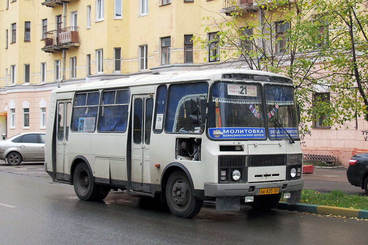 Нижегородская область, ПАЗ-32054 № АК 625 52