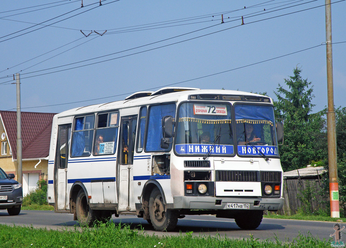 Нижегородская область, ПАЗ-32054 № К 417 НВ 152