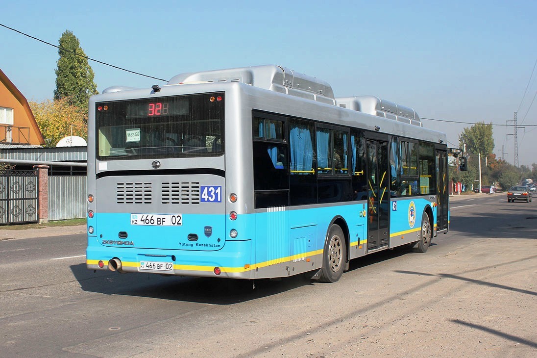 Алматы, Yutong ZK6118HGA № 431