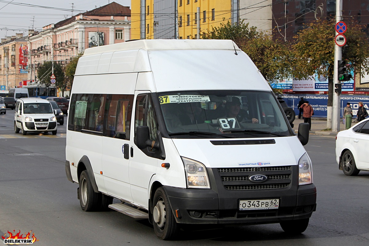 Рязанская область, Нижегородец-222709  (Ford Transit) № О 343 РВ 62