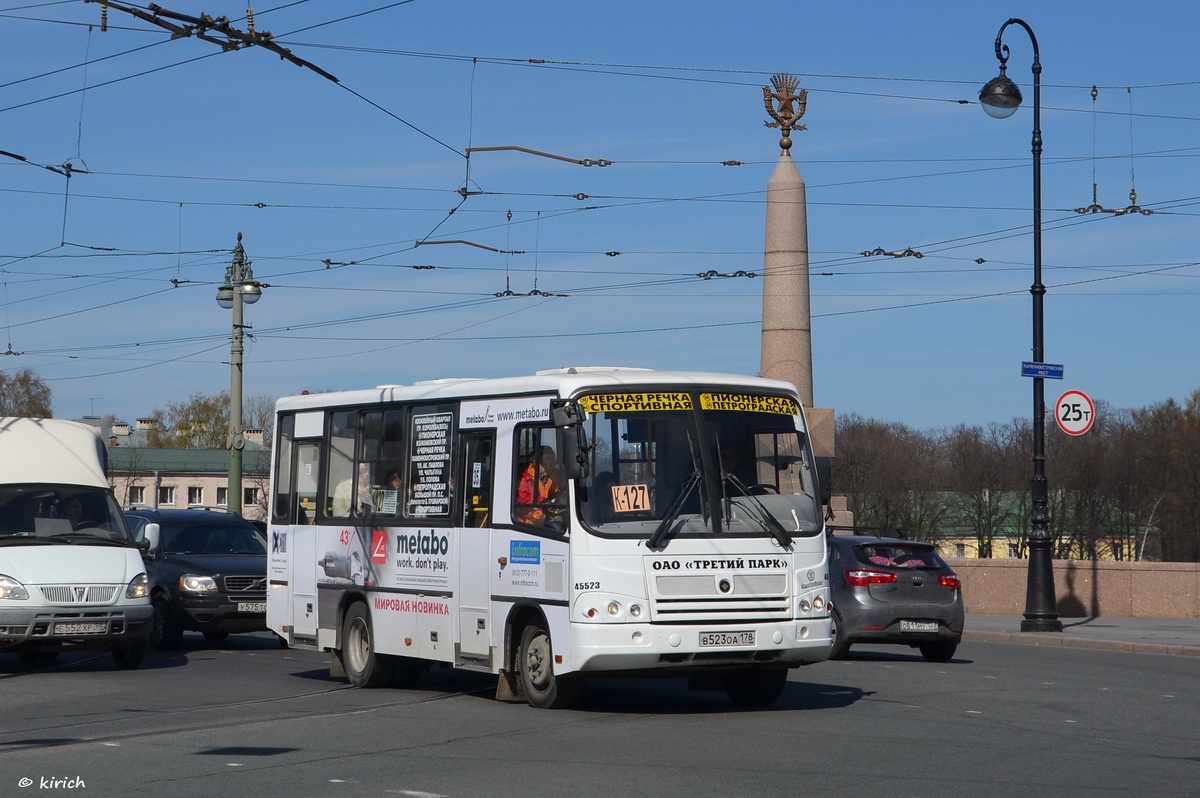 Санкт-Петербург, ПАЗ-320402-05 № В 523 ОА 178