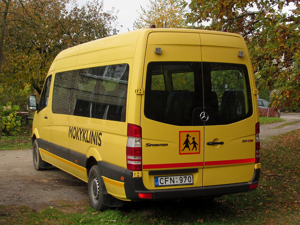 Литва, Mercedes-Benz Sprinter W906 311CDI № CFN 970