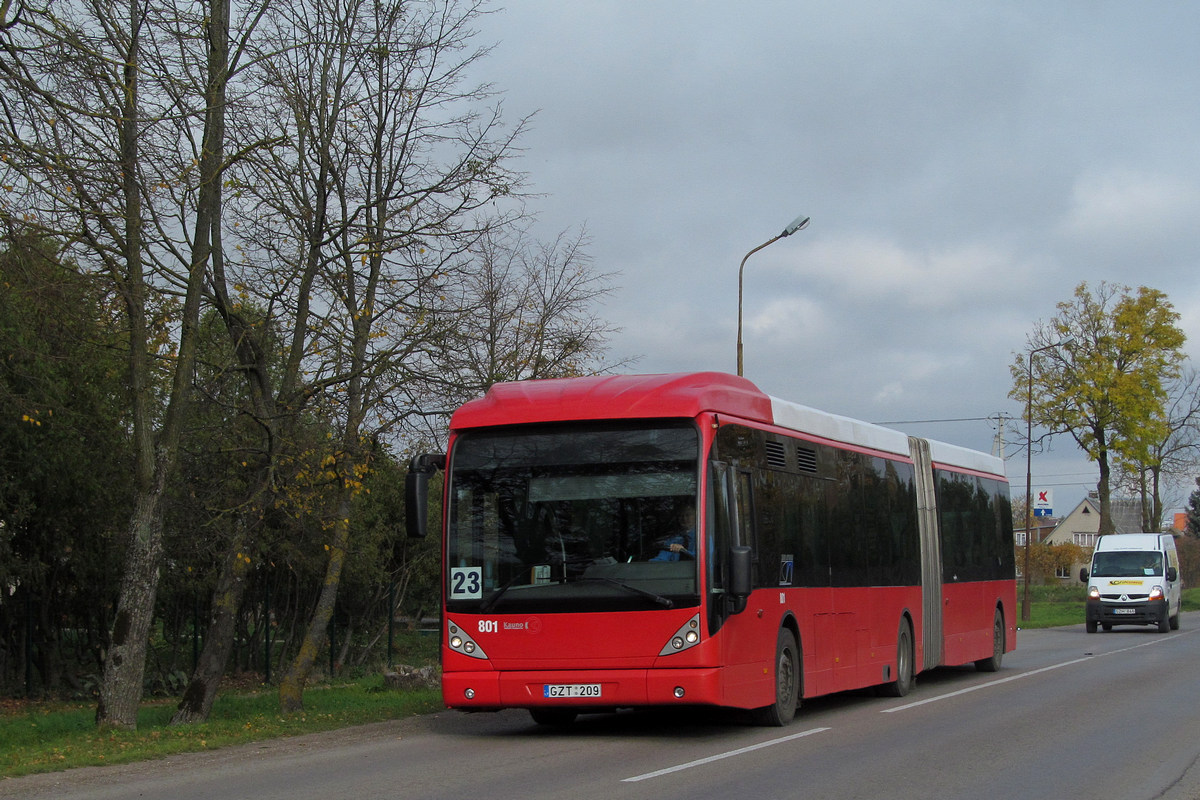 Литва, Van Hool New AG300 № 801