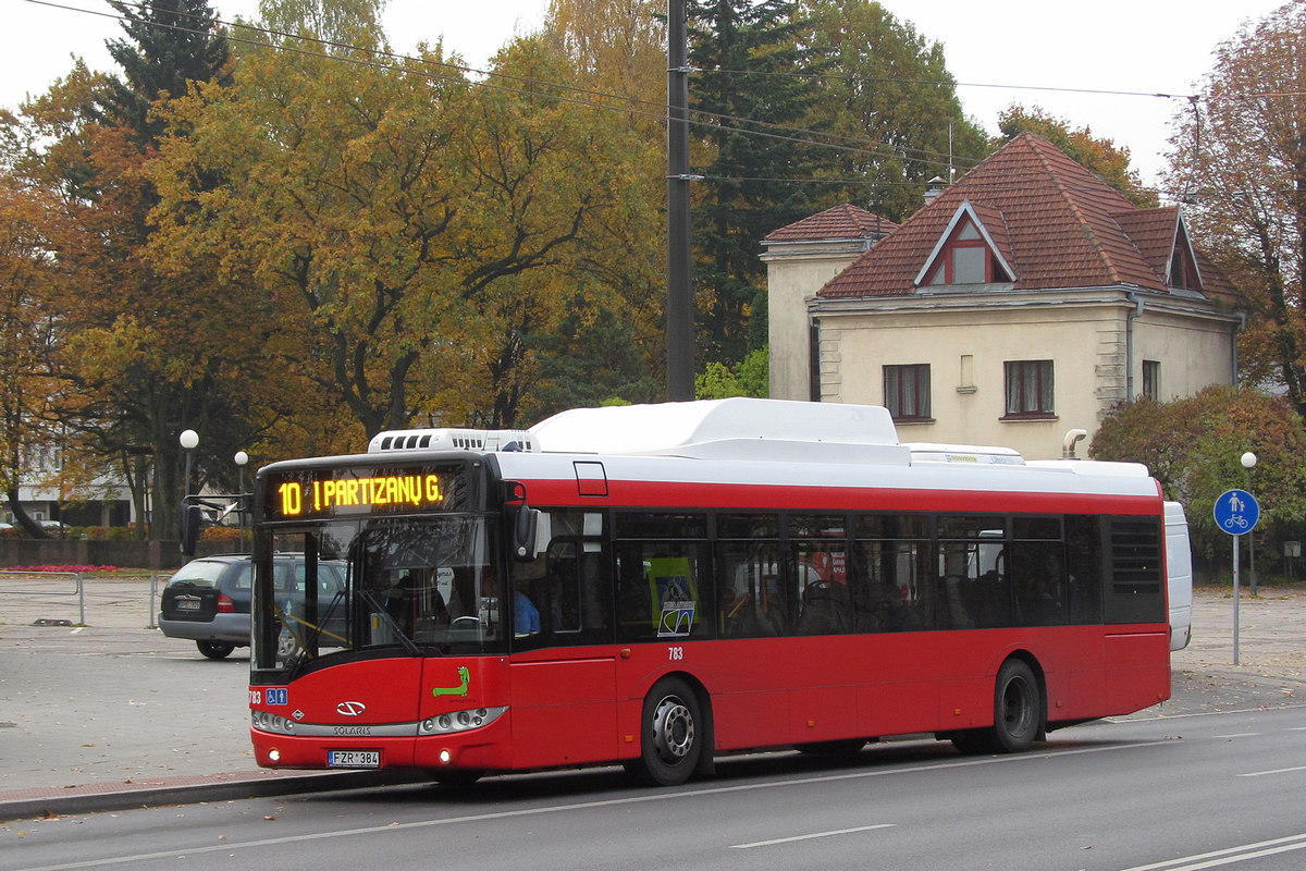 Литва, Solaris Urbino III 12 CNG № 783