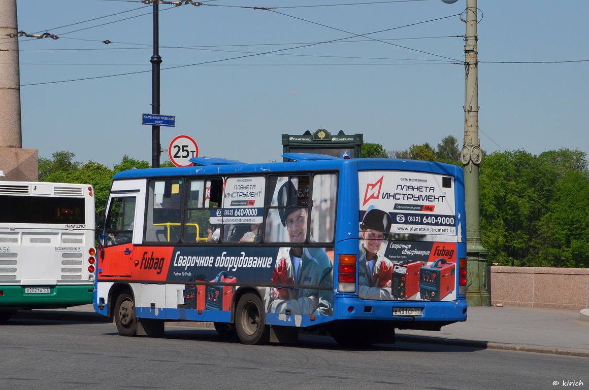 Санкт-Петербург, ПАЗ-320402-05 № 122