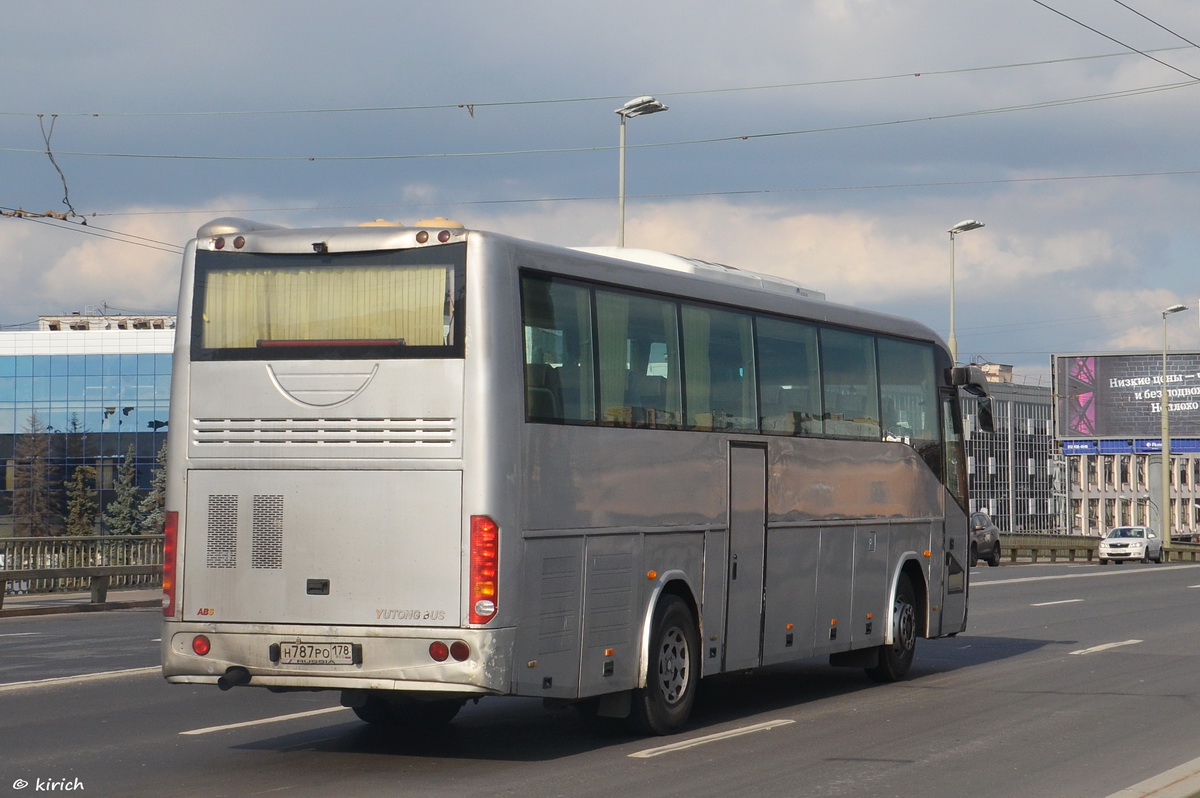 Санкт-Петербург, Yutong ZK6118HA № Н 787 РО 178