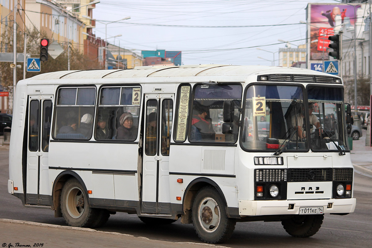 Sakha (Yakutia), PAZ-32054 # Т 011 КЕ 14