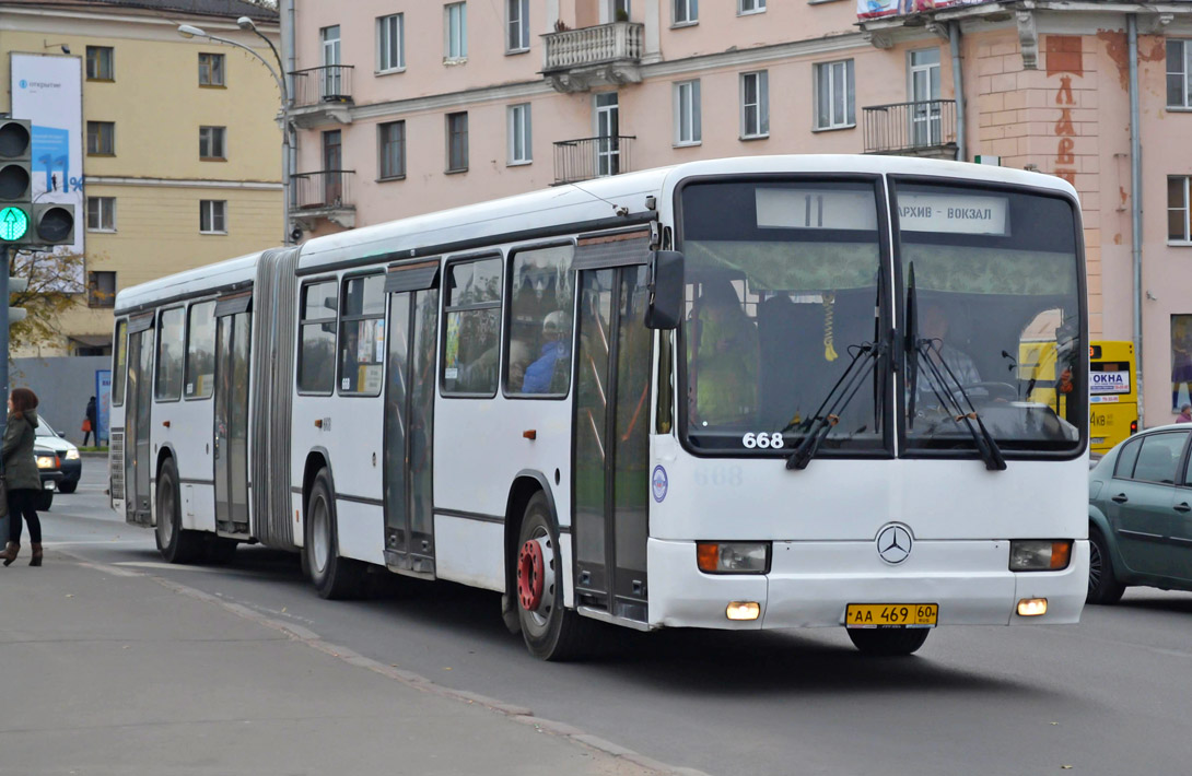 Псковская область, Mercedes-Benz O345G № 668