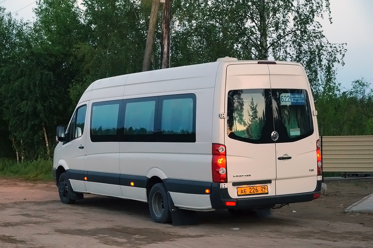 Архангельская область, Луидор-223312 (Volkswagen Crafter) № АЕ 226 29