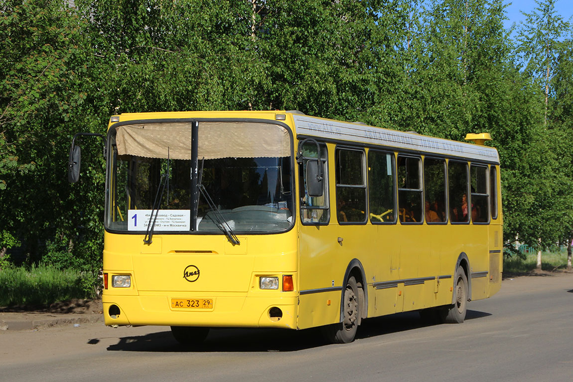 Архангельская область, ЛиАЗ-5256.35 № АС 323 29