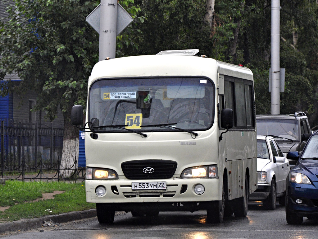 Алтайский край, Hyundai County SWB C08 (РЗГА) № Н 553 УМ 22