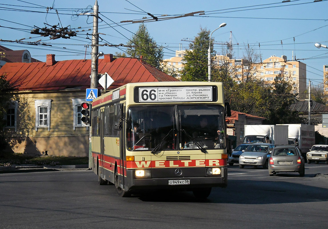 Пензенская область, Mercedes-Benz O405 № О 949 КС 58