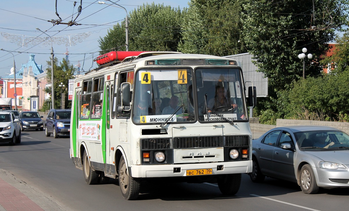 Томская область, ПАЗ-32054 № ВС 762 70