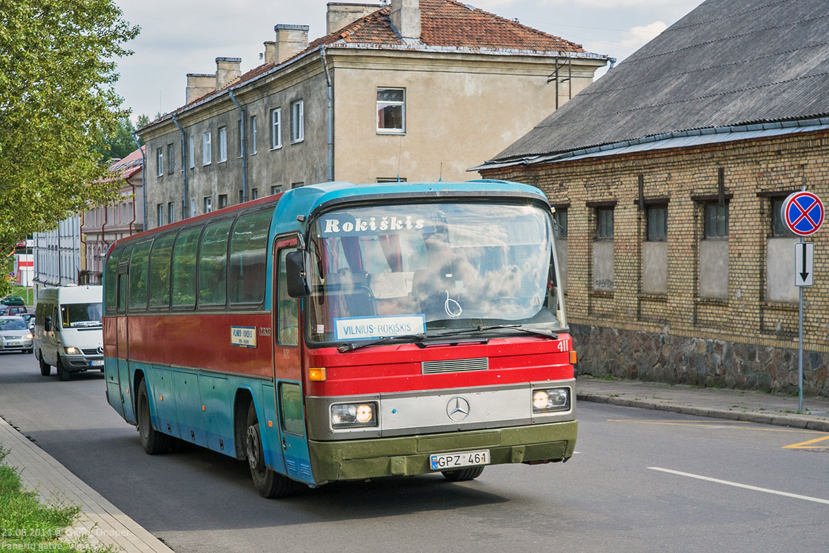 Литва, Mercedes-Benz O303-14KHP-A № 411