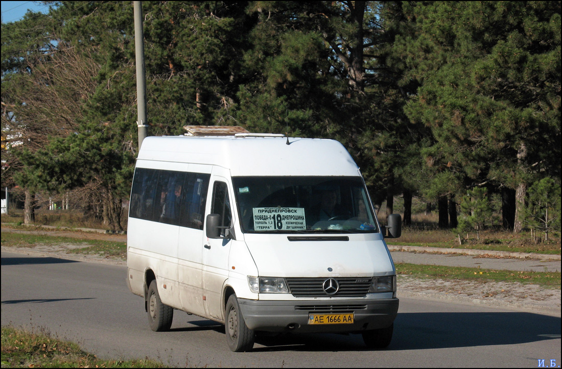 Dnepropetrovsk region, Mercedes-Benz Sprinter W903 312D Nr. AE 1666 AA