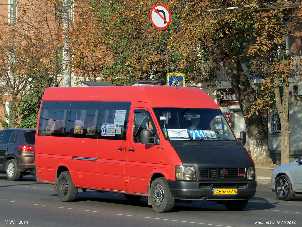 Днепропетровская область, Volkswagen LT35 № AE 9656 AA