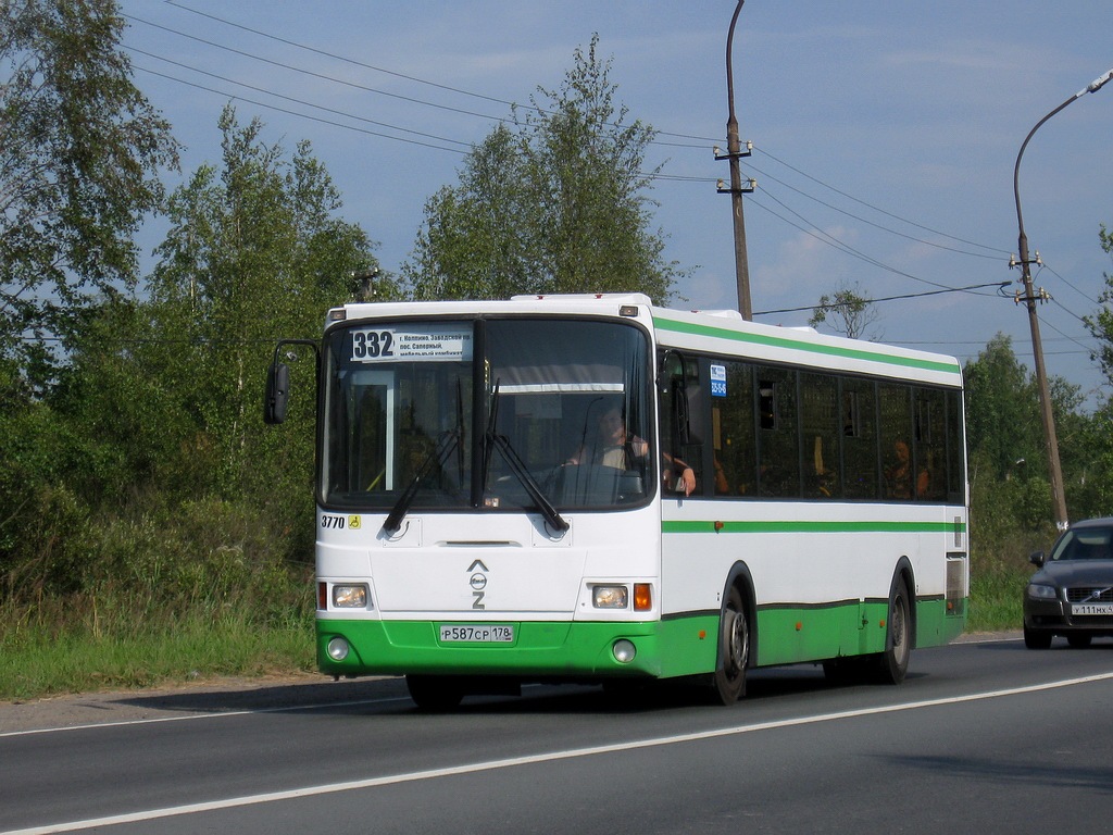 Санкт-Петербург, ЛиАЗ-5293.60 № 3770