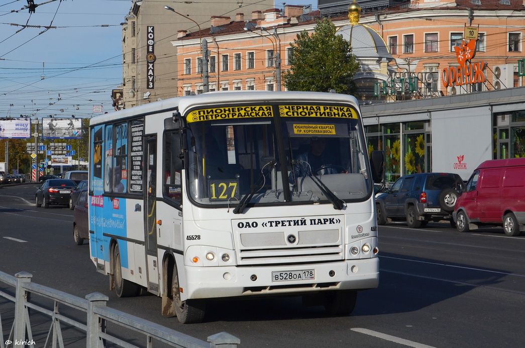 Санкт-Петербург, ПАЗ-320402-05 № В 528 ОА 178