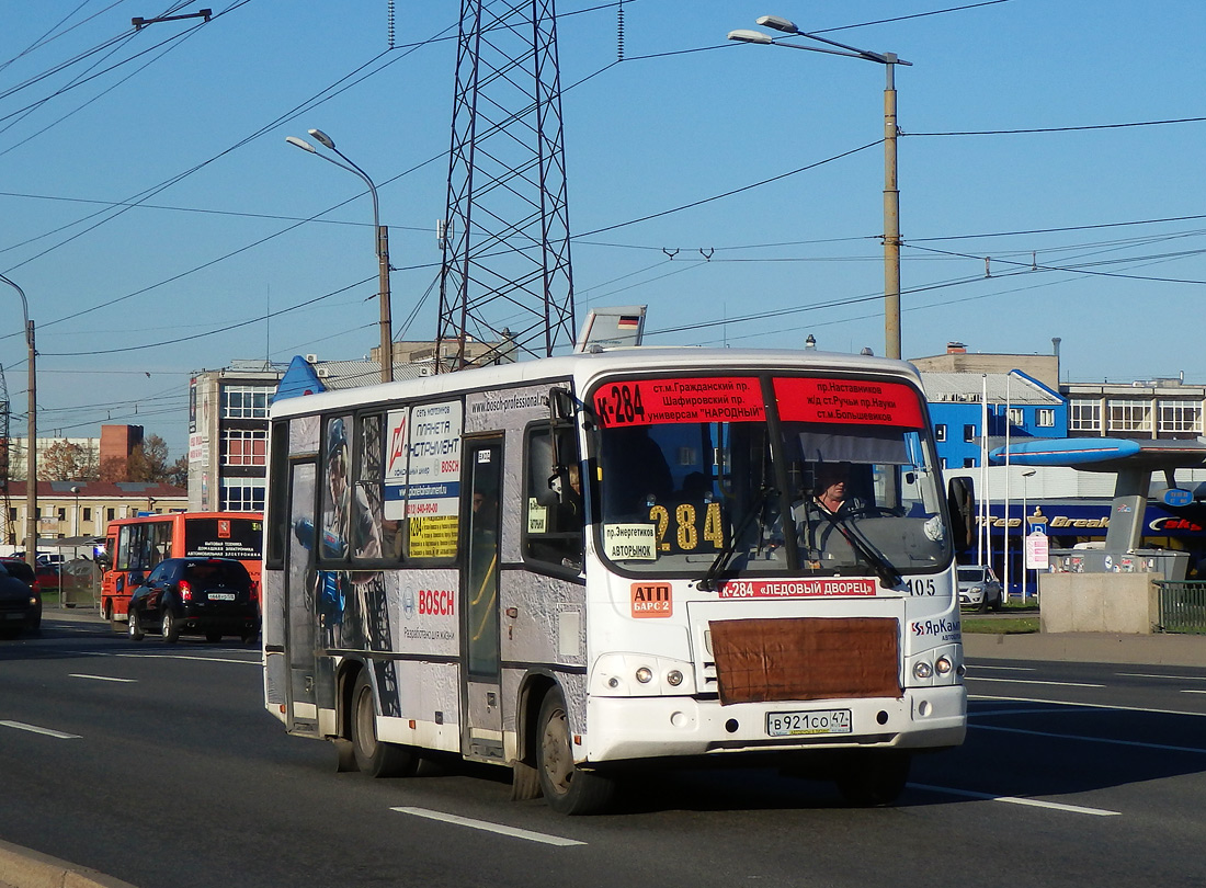 Санкт-Петербург, ПАЗ-320402-05 № 105