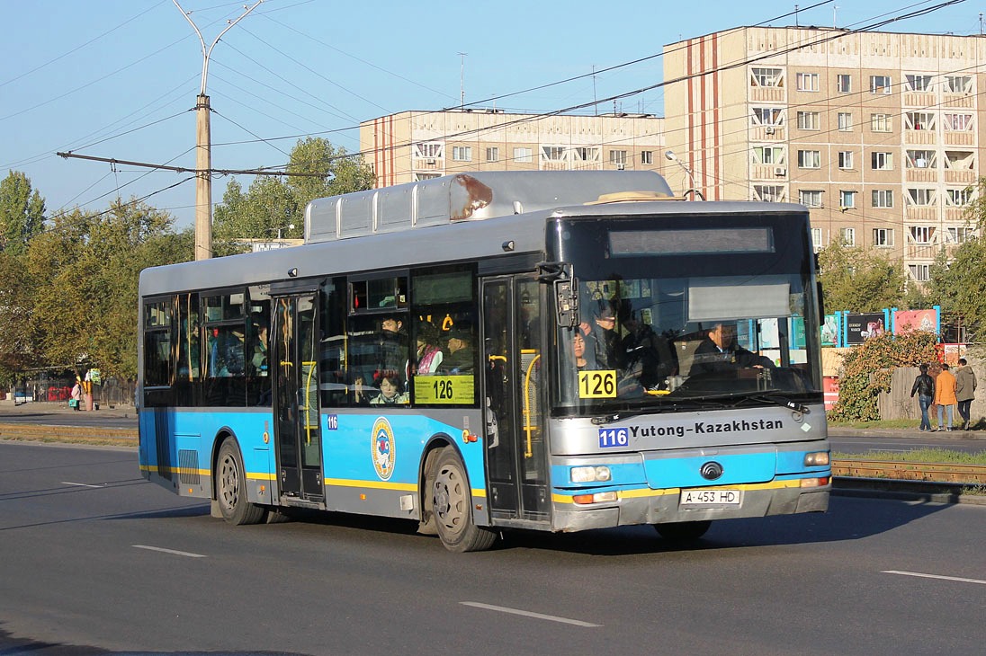 Алматы, Yutong ZK6120HGM № 116