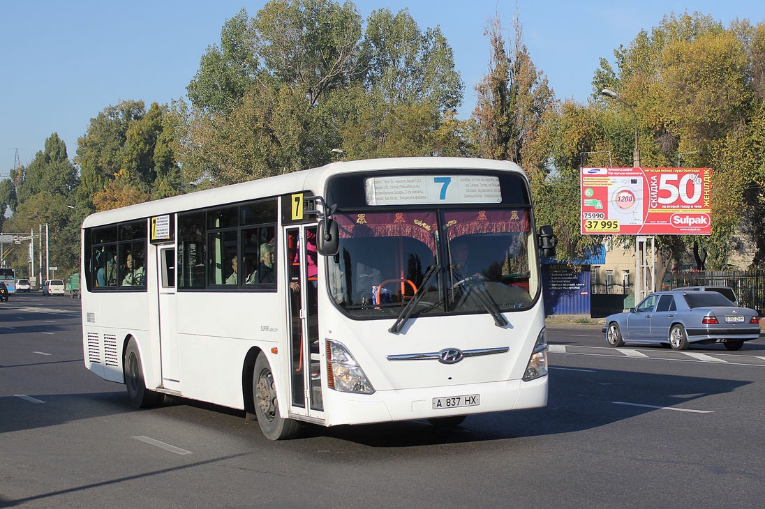 Алматы, Hyundai New Super AeroCity 1F/L № A 837 HX