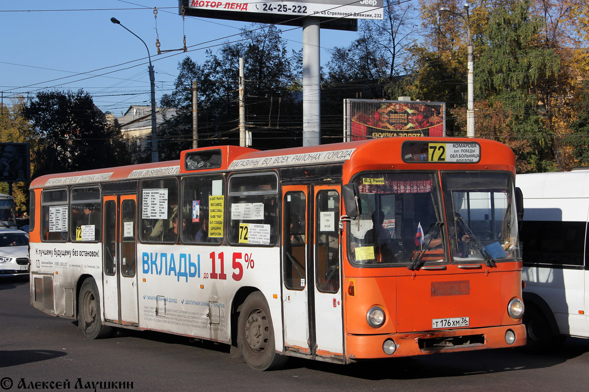 Воронежская область, MAN 192 SL200 № Т 176 ХМ 36