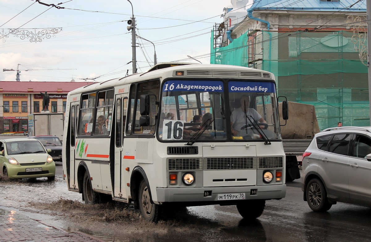 Томская область, ПАЗ-32054 № М 119 РК 70