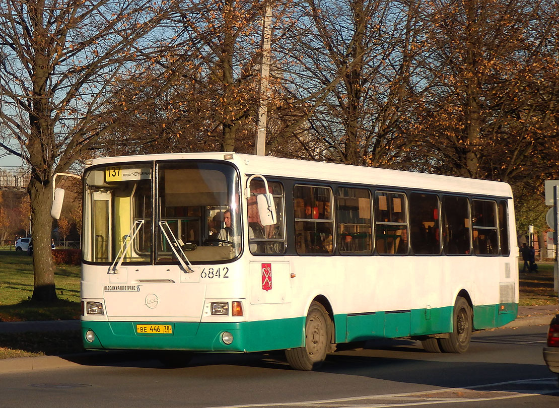 Санкт-Петербург, ЛиАЗ-5256.25 № 6842