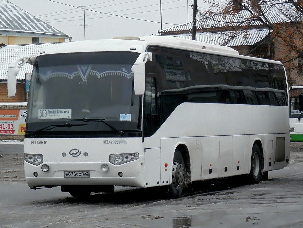 Нижегородская область, Higer KLQ6119TQ № Е 876 СХ 152