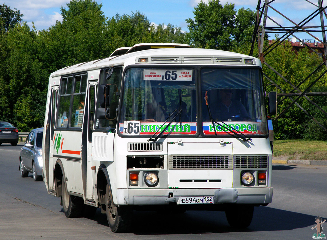 Нижегородская область, ПАЗ-32054 № Е 694 ОМ 152