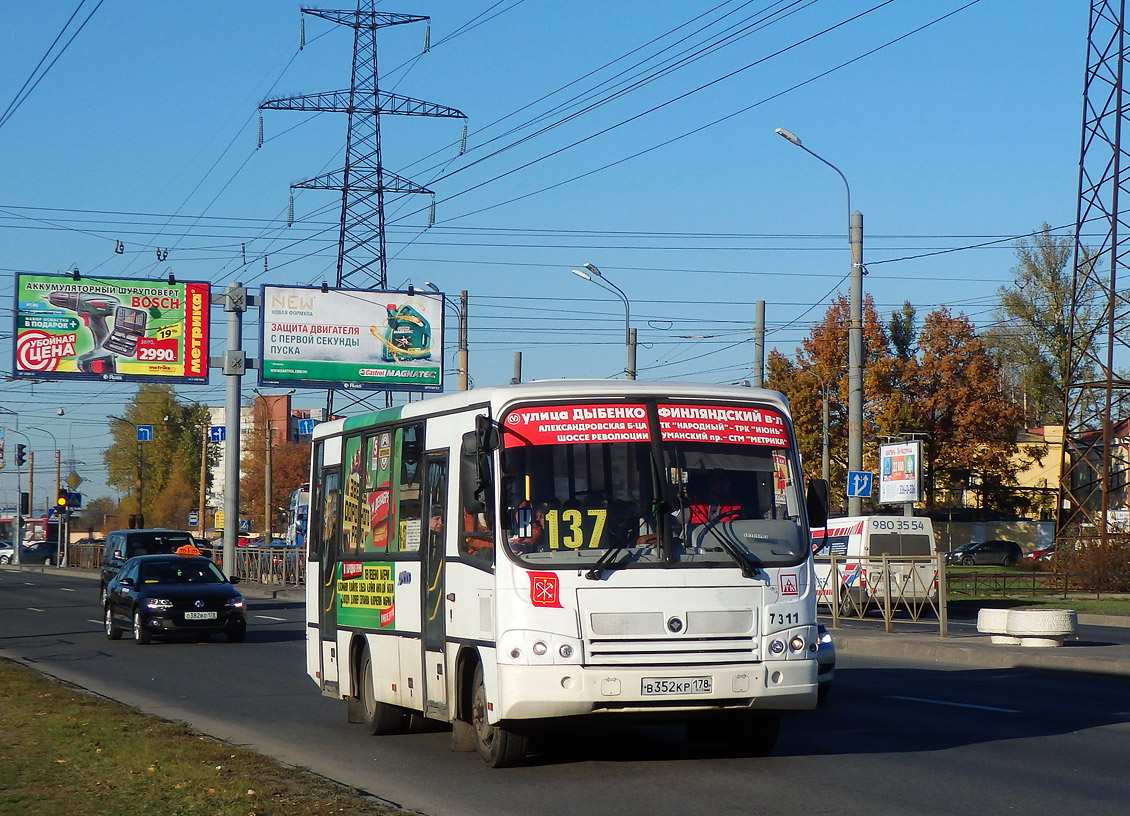 Санкт-Петербург, ПАЗ-320402-05 № n311