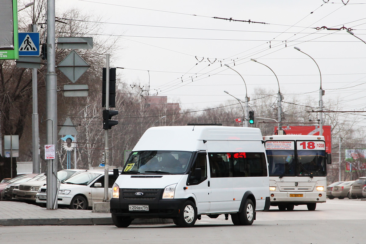 Новосибирская область, Нижегородец-222709  (Ford Transit) № С 204 ВН 154