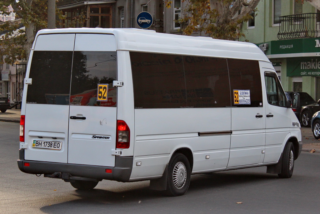 Одесская область, Mercedes-Benz Sprinter W903 313CDI № BH 1738 EO