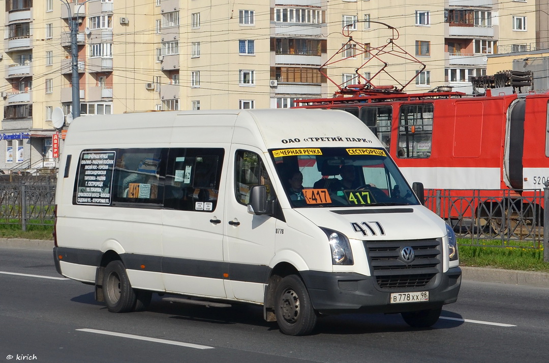 Санкт-Петербург, БТД-2219 (Volkswagen Crafter) № В 778 ХХ 98