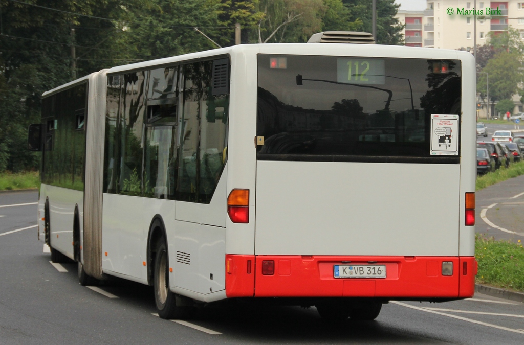 Северный Рейн-Вестфалия, Mercedes-Benz O530G Citaro G № 316