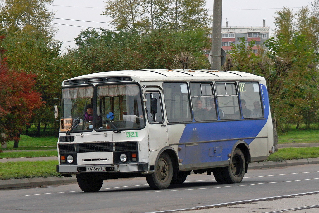 Хабаровский край, ПАЗ-32054 № 521