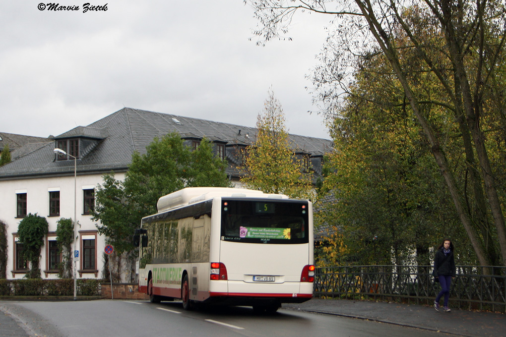 Гессен, MAN A21 Lion's City NL313 CNG № 81