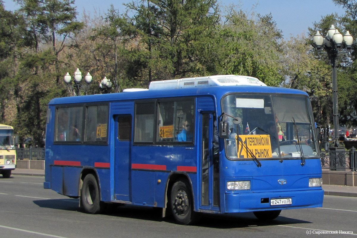 Иркутская область, Daewoo BM090 Royal Midi № Е 247 УО 38