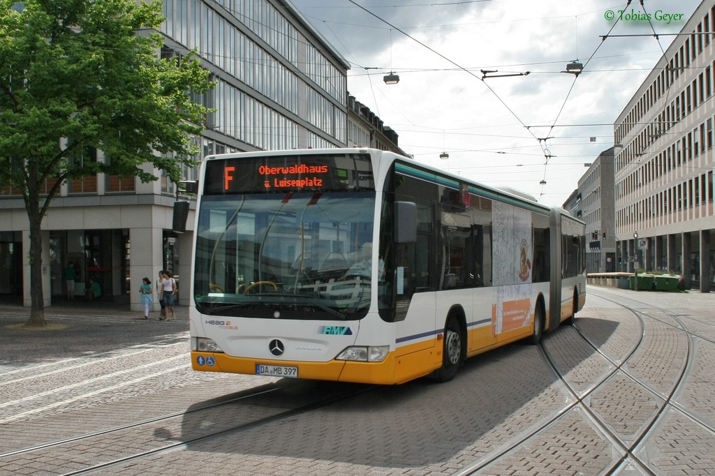 Гессен, Mercedes-Benz O530G Citaro facelift G № 397