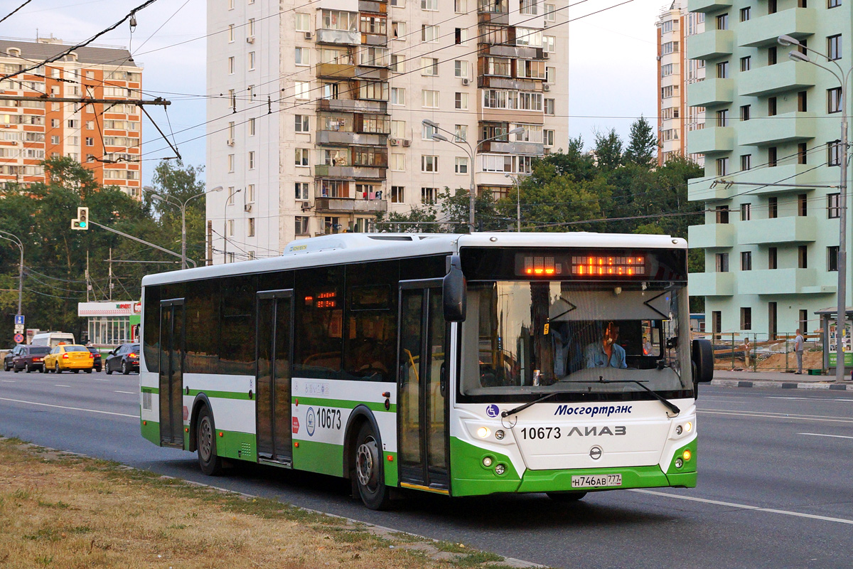 Москва, ЛиАЗ-5292.22 (2-2-2) № 10673