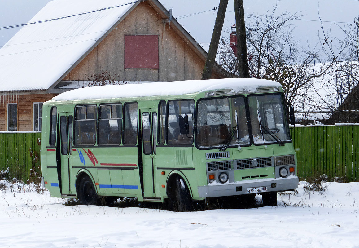 Нижегородская область, ПАЗ-4234 № М 758 НА 152