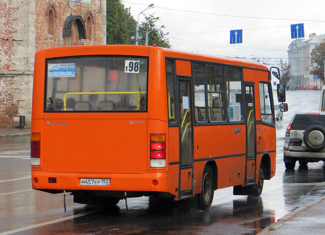 Нижегородская область, ПАЗ-320402-05 № М 457 ЕР 152