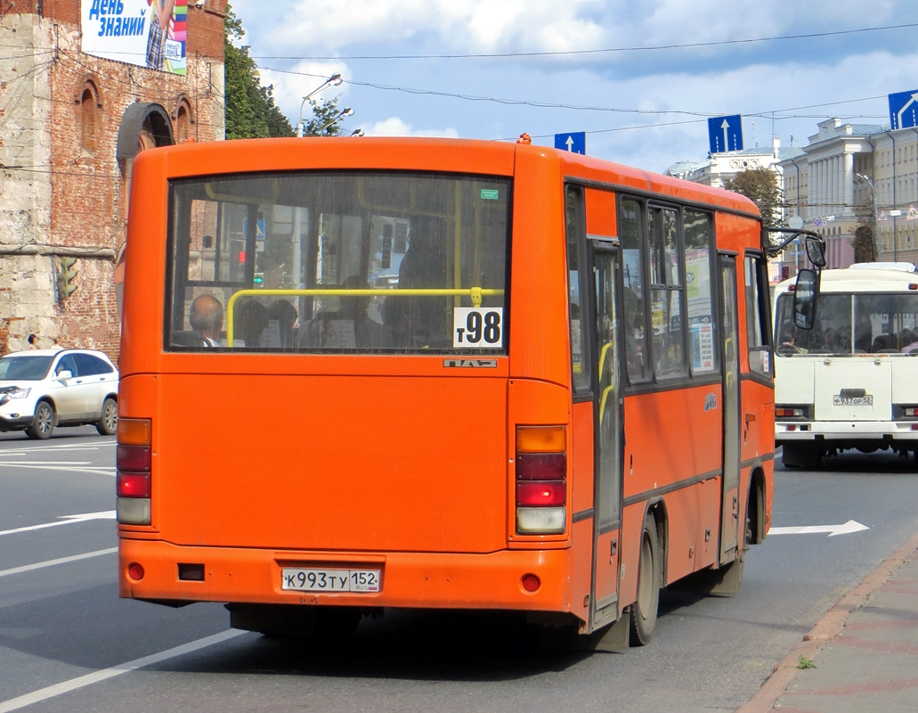 Нижегородская область, ПАЗ-320402-05 № К 993 ТУ 152